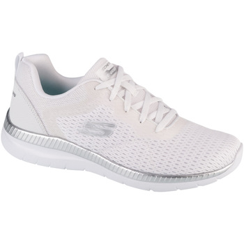 Schuhe Damen Sneaker Low Skechers Bountiful - Quick Path Weiss