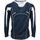 Kleidung Herren Langarmshirts Legea M1095 Blau
