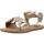 Schuhe Mädchen Sandalen / Sandaletten Mod'8 CLOKNOT Gold
