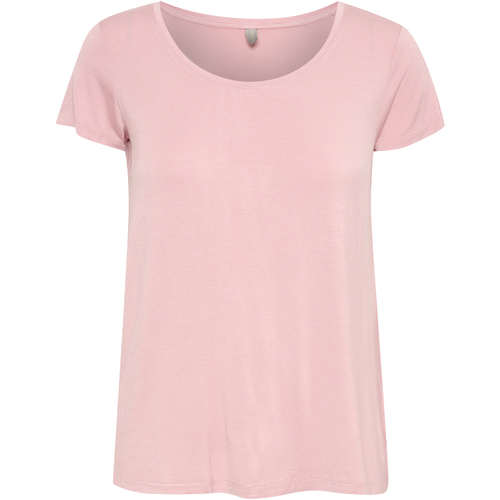 Kleidung Damen T-Shirts Culture T-shirt femme  Poppy Rosa