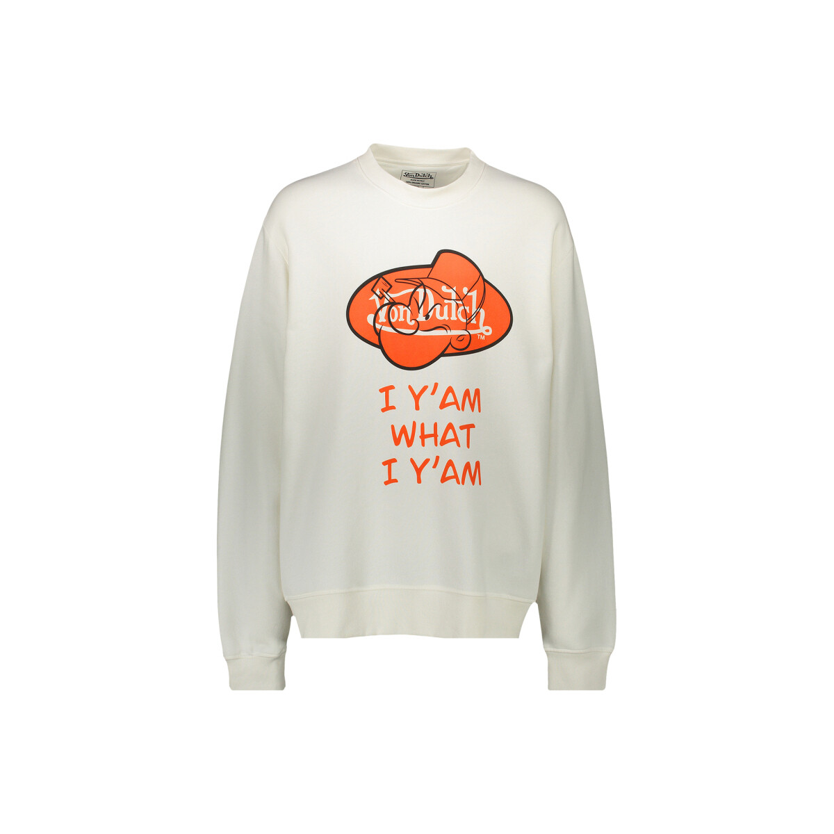 Kleidung Sweatshirts Von Dutch Popeye Crewneck Rot