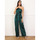 Kleidung Damen Overalls / Latzhosen La Modeuse 71235_P167212 Grün