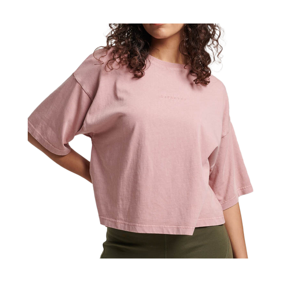 Kleidung Damen T-Shirts & Poloshirts Superdry W1011224A Rosa
