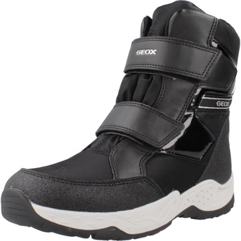 Schuhe Mädchen Stiefel Geox J SENTIERO GIRL B AB Schwarz