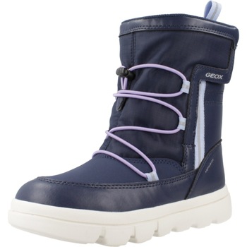 Schuhe Mädchen Stiefel Geox J WILLABOOM GIRL B A Blau