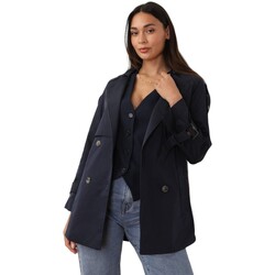 Kleidung Damen Trenchcoats La Modeuse 71098_P166772 Blau