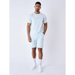 Kleidung Herren Kleider & Outfits Project X Paris Short technique à découpes Blau