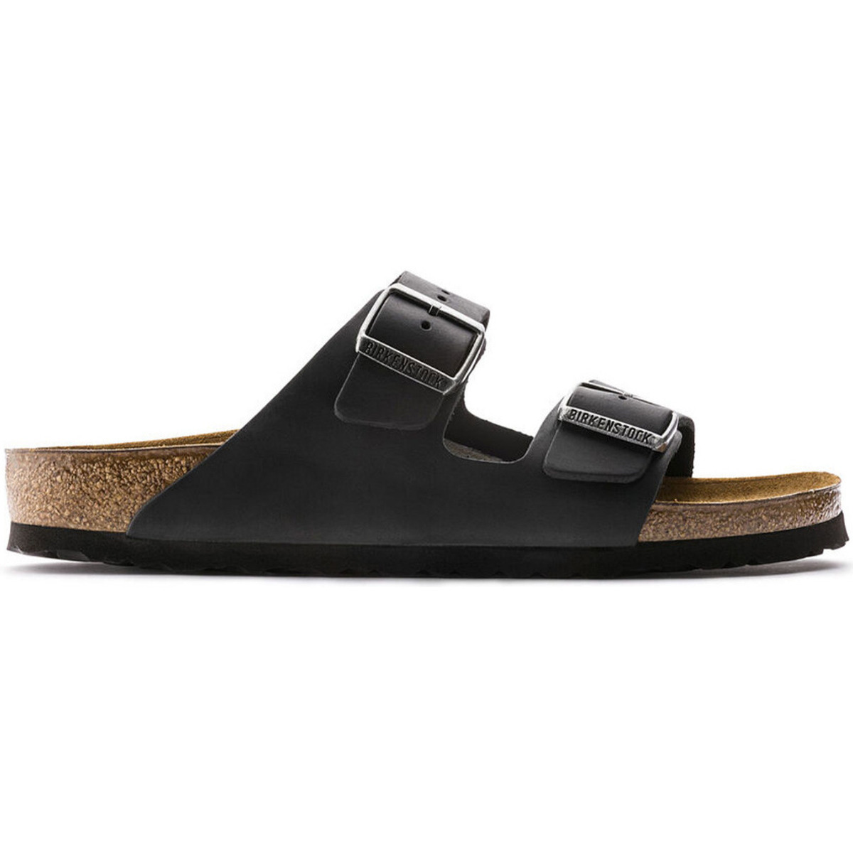 Schuhe Damen Sandalen / Sandaletten BIRKENSTOCK ARIZONA OILED LEATHER 552113 Schwarz