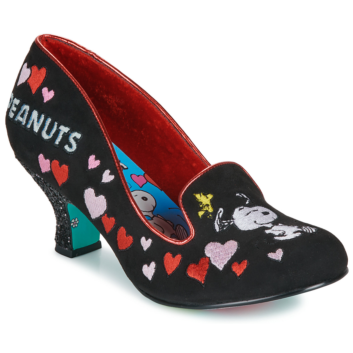 Schuhe Damen Pumps Irregular Choice A BOY AND HIS BEAGLE Schwarz