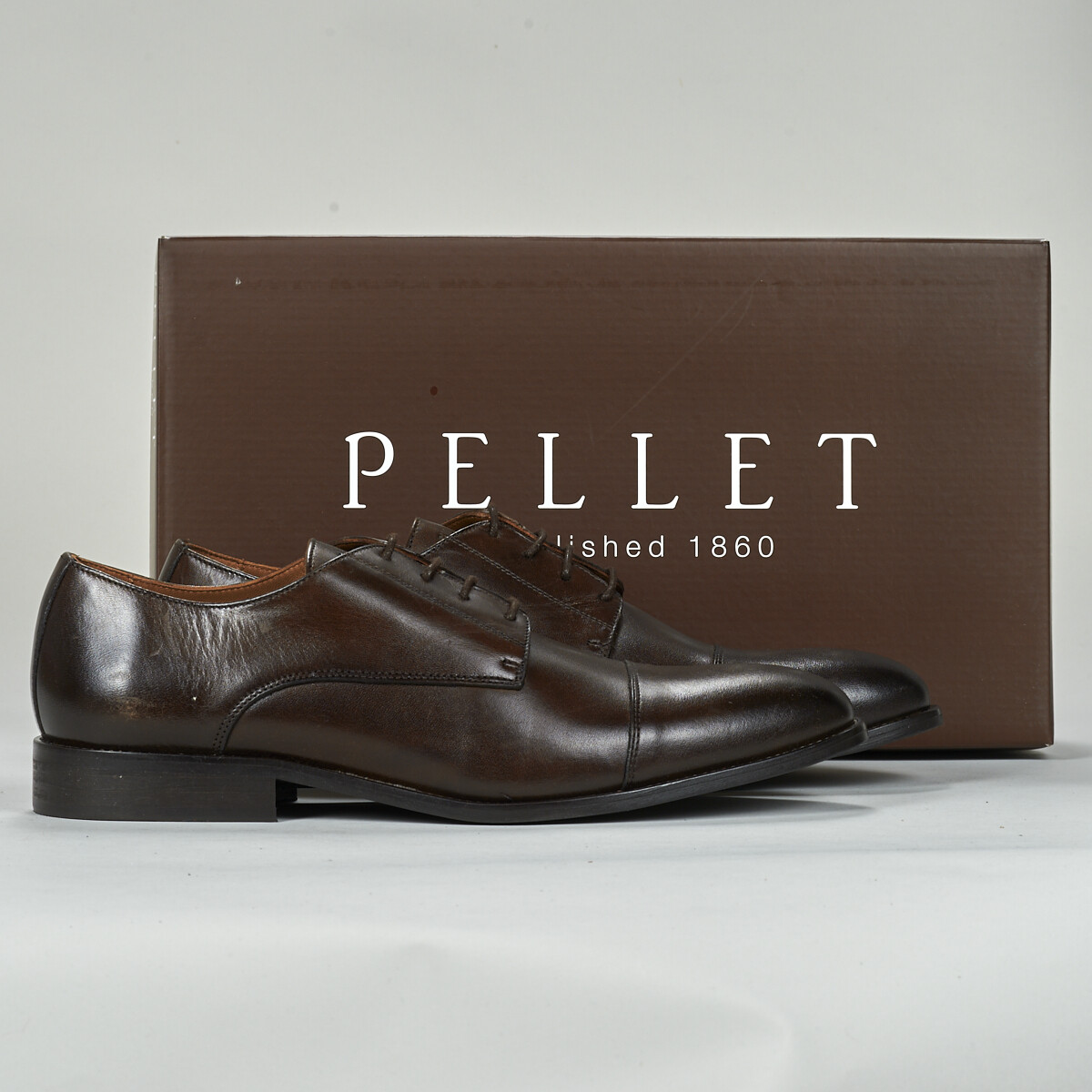 Schuhe Herren Derby-Schuhe Pellet BREST Schokolade