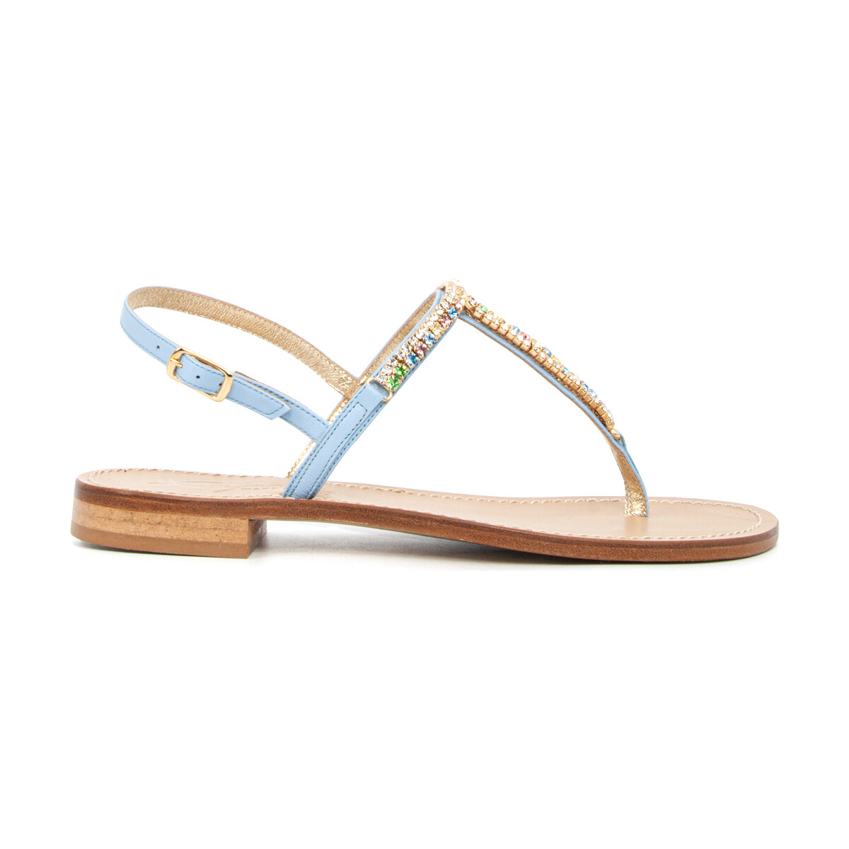 Schuhe Damen Sandalen / Sandaletten Capri 24SA13 VITELLO Blau