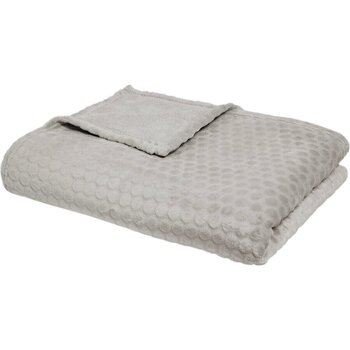 Home Kinder Wirfdecken Today Plaid polyester XL 2 Galet  Essential Beige