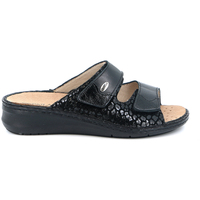 Schuhe Damen Sandalen / Sandaletten Grunland Dami sandalo a pianta larga Schwarz
