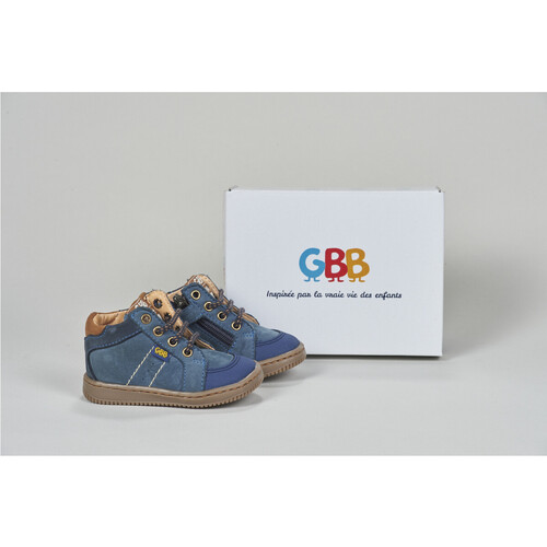 Schuhe Jungen Sneaker High GBB FALMARD Blau