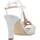 Schuhe Damen Pumps Menbur 23704M Silbern