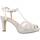 Schuhe Damen Pumps Menbur 23704M Silbern