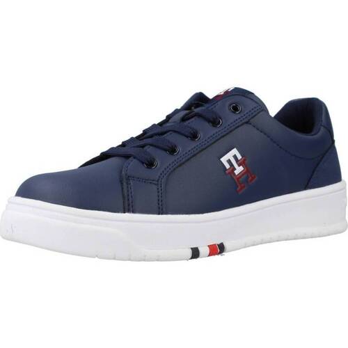 Schuhe Jungen Sneaker Tommy Hilfiger MONOGRAM Blau