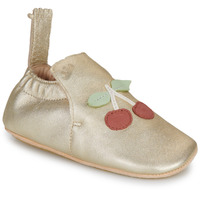 Schuhe Mädchen Hausschuhe Easy Peasy MY BLUBLU CERISE Gold