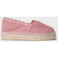 Schuhe Damen Leinen-Pantoletten mit gefloch Toni Pons AITANA Weiss