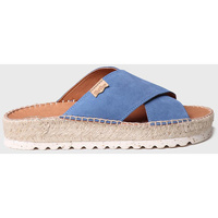 Schuhe Damen Leinen-Pantoletten mit gefloch Toni Pons BALI-A Braun