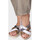 Schuhe Damen Leinen-Pantoletten mit gefloch Toni Pons BIMBA Weiss