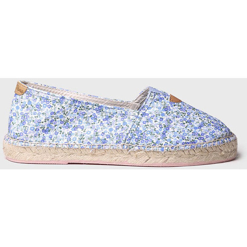 Schuhe Leinen-Pantoletten mit gefloch Toni Pons BLANES-AP Blau