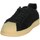Schuhe Damen Sneaker High Date W391-BA-DP-BK Schwarz