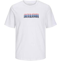 Kleidung Herren T-Shirts Jack & Jones  Weiss