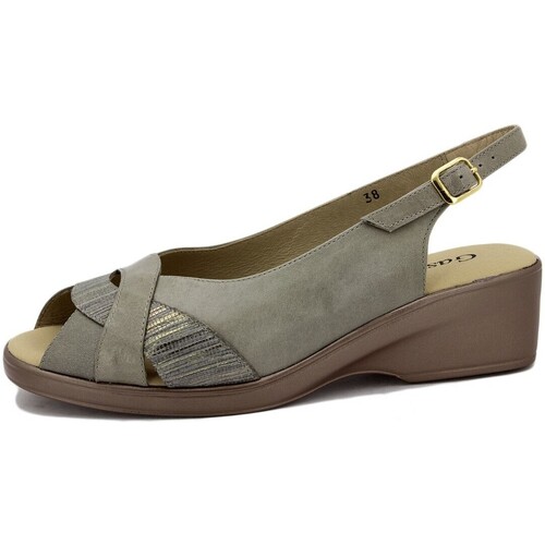 Schuhe Damen Sandalen / Sandaletten Gasymar 180551 Braun