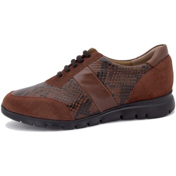 Schuhe Damen Sneaker Gasymar 9991 Braun