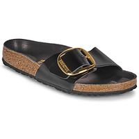 Schuhe Damen Pantoffel BIRKENSTOCK Madrid BB LENA HS Black HEX Schwarz / metallgrau / Dream schwarz / Schwarz / Weiss paillette