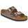 Schuhe Damen Pantoffel BIRKENSTOCK Arizona BF Graceful Taupe Birko-flor / Maulwurf