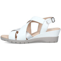 Schuhe Damen Sandalen / Sandaletten CallagHan 33901 Weiss