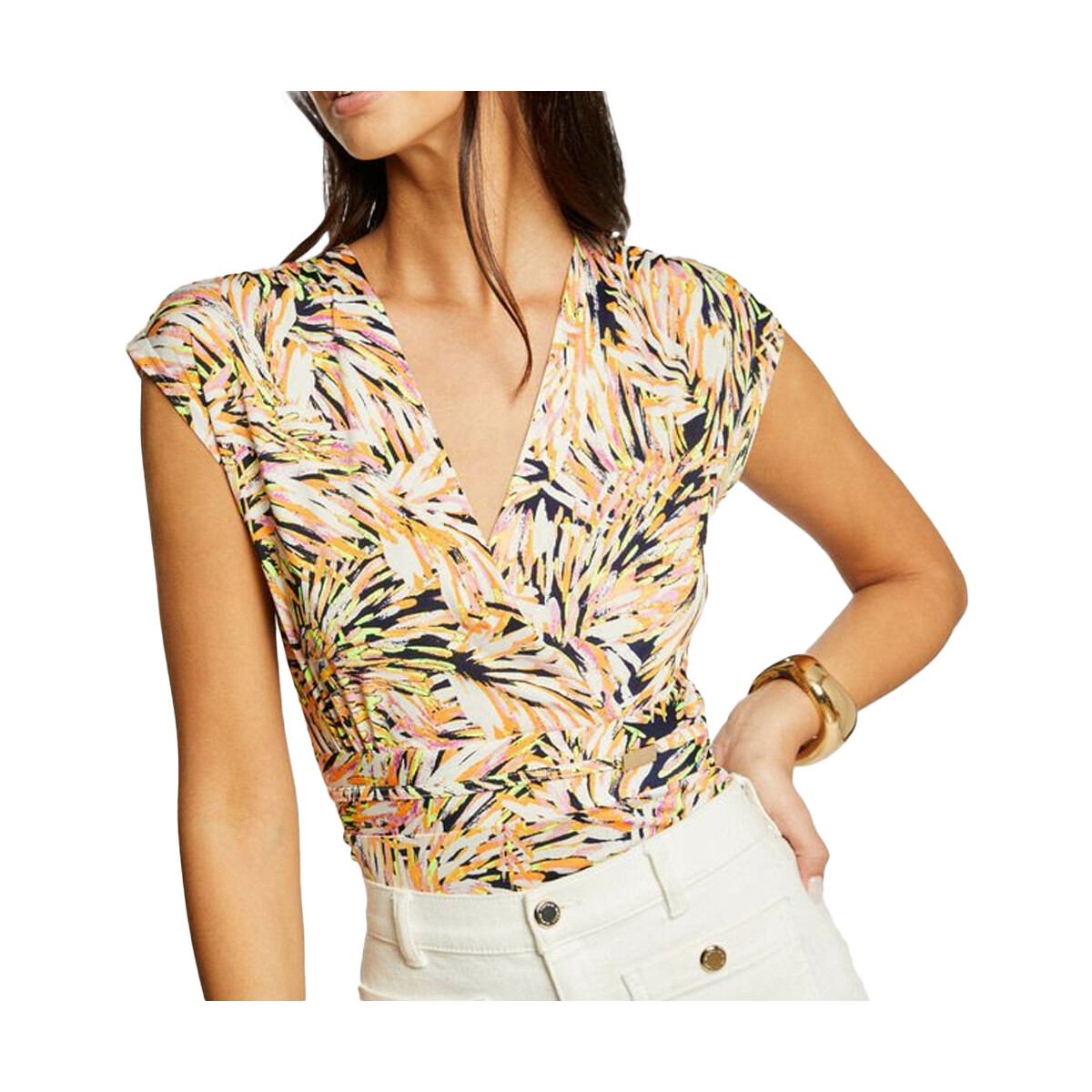 Kleidung Damen T-Shirts & Poloshirts Morgan 241-DTUCH Multicolor