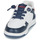 Schuhe Kinder Sneaker Low Geox J WASHIBA BOY Weiss / Marine / Rot
