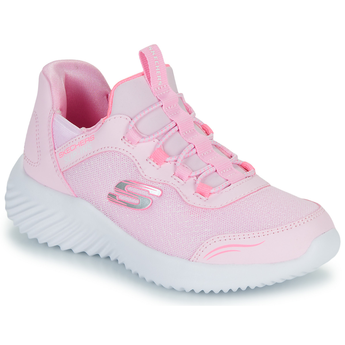 Schuhe Mädchen Sneaker Low Skechers SLIP-INS: BOUNDER - SIMPLE CUTE Rosa