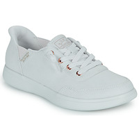 Schuhe Damen Sneaker Low Skechers SLIP-INS: BOBS SKIP CUTE - B CUTE SWEET Weiss