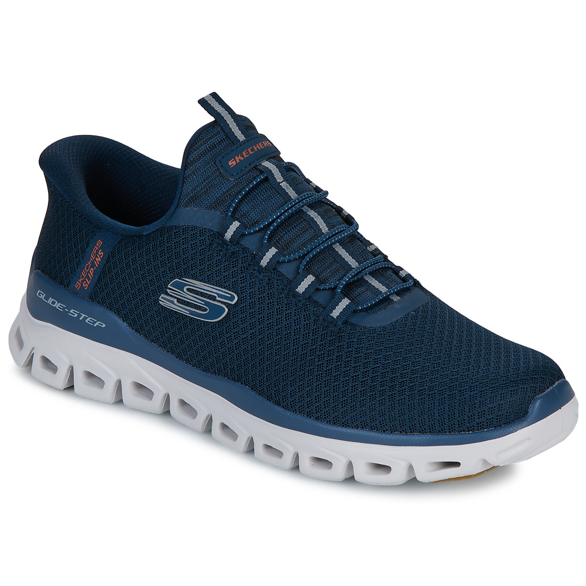 Schuhe Herren Sneaker Low Skechers SLIP-INS: GLIDE-STEP Marine