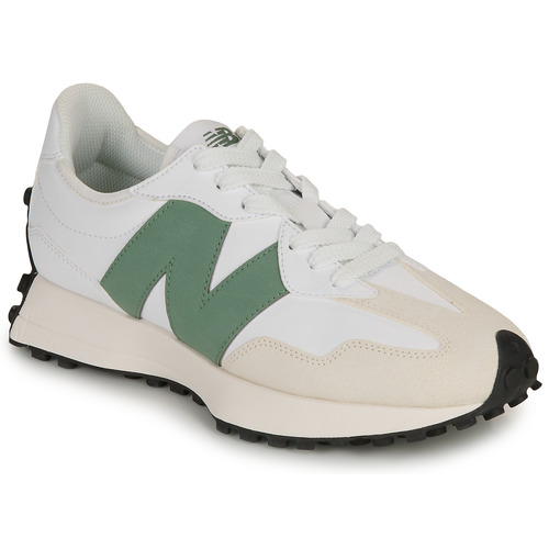Schuhe Sneaker Low New Balance 327 Weiss / Grün