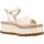 Schuhe Damen Sandalen / Sandaletten Elvio Zanon EQ5201X Beige