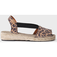 Schuhe Damen Leinen-Pantoletten mit gefloch Toni Pons ELMINA Multicolor