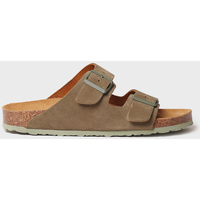 Schuhe Herren Leinen-Pantoletten mit gefloch Toni Pons GER-QT Grün
