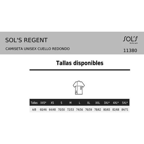 Sols PACK 10  camisetas de algodón  de COLORINES Blau
