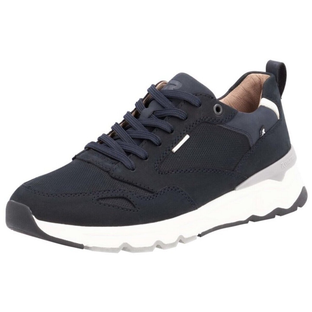 Schuhe Herren Sneaker Rieker HWK Halbschuhe U0903-14 14 Blau