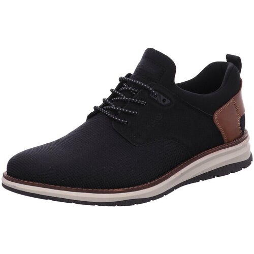 Schuhe Herren Derby-Schuhe & Richelieu Rieker Schnuerschuhe 14750-00 Schwarz