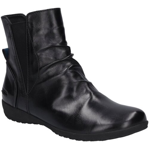 Schuhe Damen Stiefel Josef Seibel Stiefeletten Naly 66 79766-VL971-100 Leder 79766-VL971-100 Schwarz