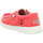 Schuhe Damen Slipper Fusion Schnuerschuhe Emma washed canvas chilli Rot