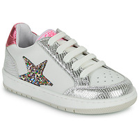 Schuhe Mädchen Sneaker Low GBB HERMINE* Weiss-silbern