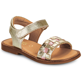 Schuhe Mädchen Sandalen / Sandaletten GBB CARETTE Gold