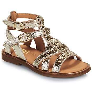 Schuhe Mädchen Sandalen / Sandaletten GBB JEANNE Gold